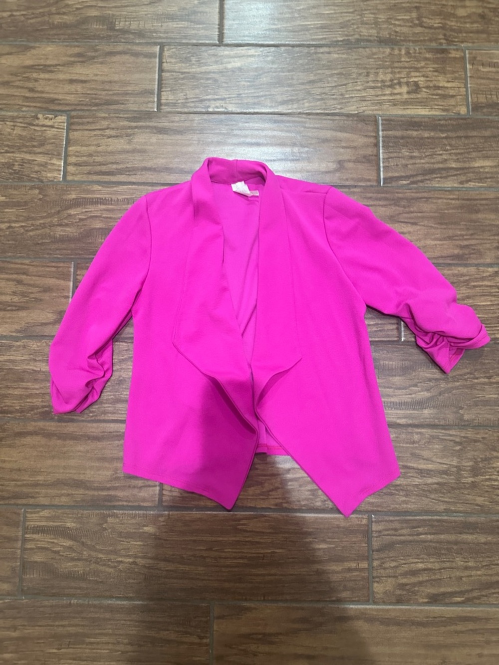 Hot pink blazer size small